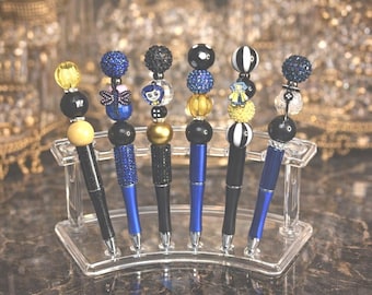 Beaded Coraline Inspired Pen