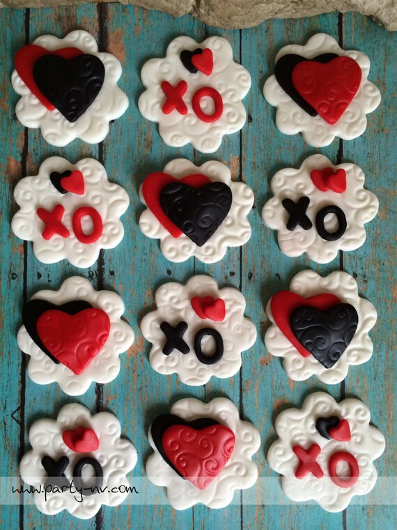 EDIBLE (Fondant Toppers) - XOXO Il_570xn