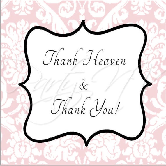 PRINTABLE (2" Favor Tags) - Thank Heaven for Little Girls Collection Il_570xn