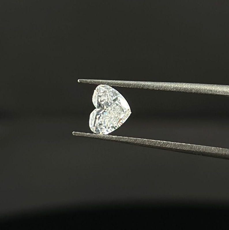 IGI Certified Heart Cut Loose Lab Grown Diamond | 1.00 To 5.00 CT Heart Diamond For Solitaire Jewelry | Eco-Friendly Loose Stone For Her