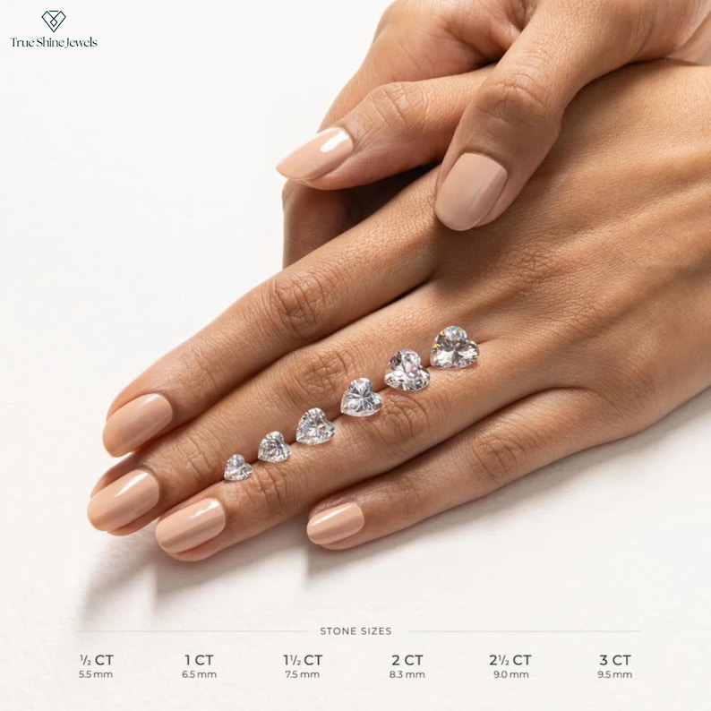 IGI Certified Heart Cut Loose Lab Grown Diamond | 1.00 To 5.00 CT Heart Diamond For Solitaire Jewelry | Eco-Friendly Loose Stone For Her image 6