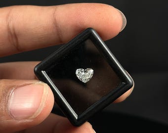 IGI Certified Heart Cut Loose Lab Grown Diamond | 1.00 To 5.00 CT Heart Diamond For Solitaire Jewelry | Eco-Friendly Loose Stone For Her