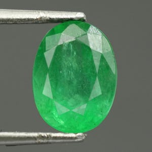 AAA Zambiaanse smaragd – gecertificeerde natuurlijke gefacetteerde groene smaragd | Losse steen voor sieraden, smaragd van hoge kwaliteit
