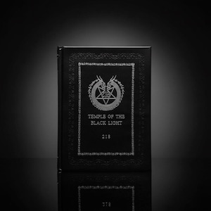 The Temple of the Black Light by Anonymous Rebound Leather Edition