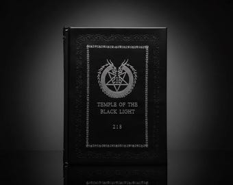 The Temple of the Black Light by Anonymous Rebound Leather Edition