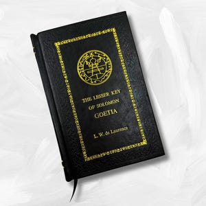 The Lesser Key of Solomon Goetia by L.W de Laurance Leather-Bound Edition