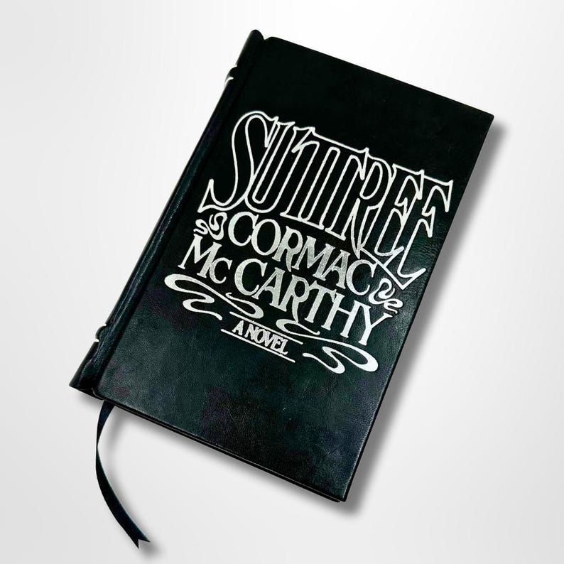 Suttree av Cormac Mc Carthy Rebound Läderutgåva bild 1