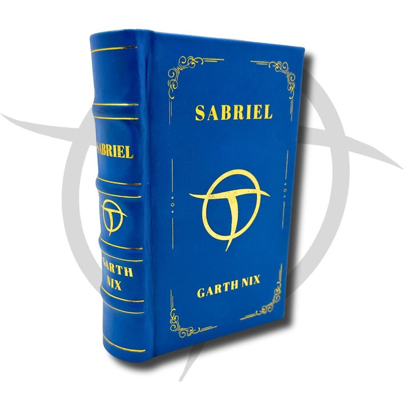 Garth Nix mästerverk: Sabriel, Lirael, Abhorsen, Across the Wall Rebound läderutgåvor bild 9