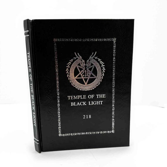 The Temple of the Black Light by Anonymous Rebound Leather Edition