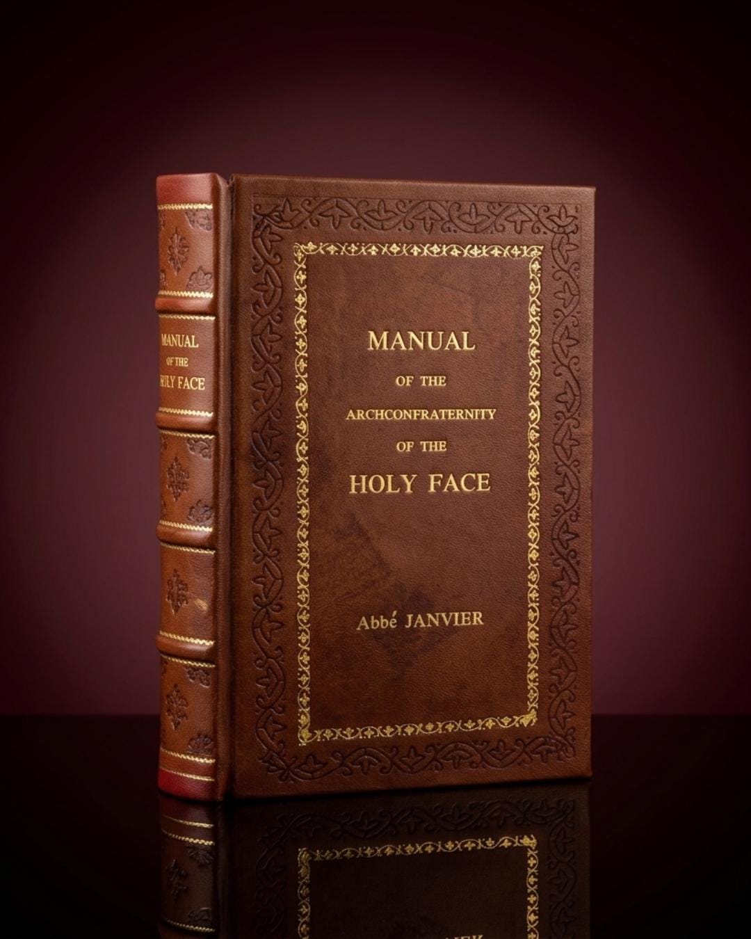 Manual of the Archconfraternity of the Holy Face Followe [premium Leather Bound] - Etsy