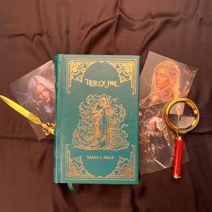 Heir of Fire by Sarah J. Maas Rebound Leather Edition