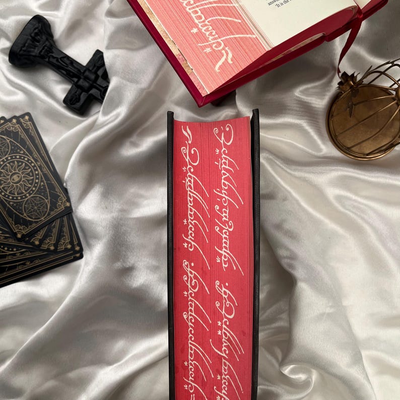 Sagan om ringen - Illustrerad Rebound Läderutgåva bild 6