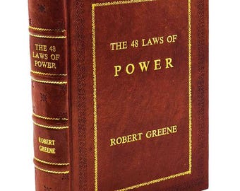 The 48 Laws of Power by Robert Greene Rebound Leather Edition