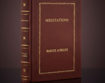 The Meditations by Marcus Aurelius [1906] Leather-Bound Edition