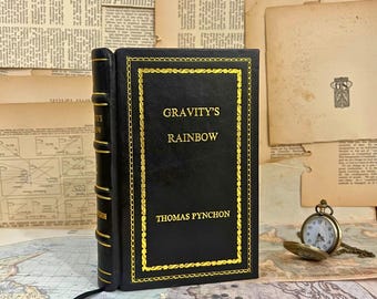 Gravity's Rainbow by Thomas Pynchon Rebound Leather Edition