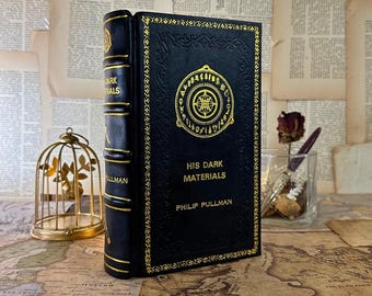 His Dark Materials by Philip Pullman Rebound Leather Edition
