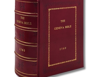 Die Genfer Bibel 1560, Leder Gebundene Ausgabe