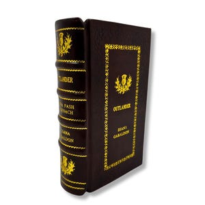Outlander by Diana Gabaldon Rebound Leather Edition