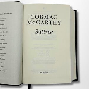 Suttree av Cormac Mc Carthy Rebound Läderutgåva bild 4