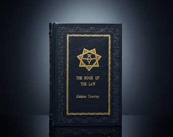 Le livre de la loi d'Aleister Crowley, édition cuir Rebound