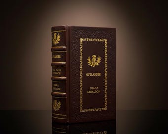 Outlander by Diana Gabaldon Rebound Leather Edition
