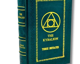 El Kybalion de Three Initiates - Edición encuadernada en cuero