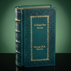 A Feast for Crows: A Song of Ice and Fire (Game of Thrones) [Premium Leather Bound]