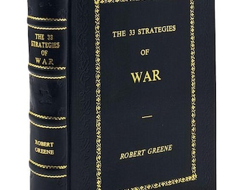 The 33 Strategies of War by Robert Greene Rebound Leather Edition