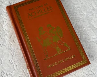 The Song of Achilles by Madeline Miller Rebound Leather Edition
