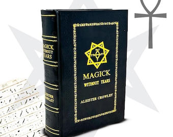 Magick Without Tears par Aleister Crowley édition reliée en cuir