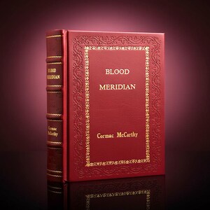 Blood Meridian by Cormac Mc Carthy Rebound Leather Edition image 1