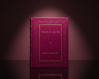 House of Leaves by Mark Z. Danielewski Rebound Leather Edition
