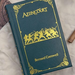Azincourt by Bernard Cornwell Rebound Leather Edition