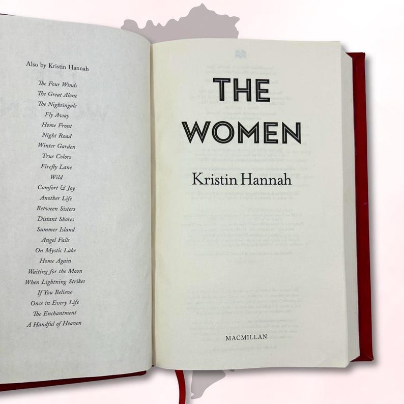 Kvinnorna av Kristin Hannah Rebound Läderutgåva bild 4