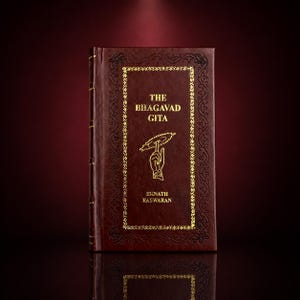 The Bhagavad Gita by Easwaran, Eknath [Premium Vegan Leather Rebound]