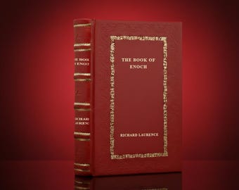 The book of Enoch the Prophet 1833 by Richard Laurence [Premium Leather Bound]