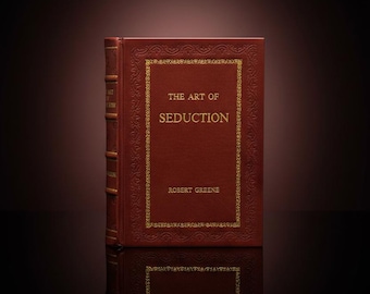 The Art of Seduction by Robert Greene: Leather-Bound Book