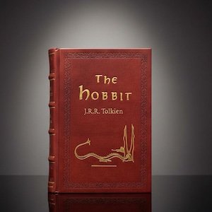 Der Hobbit von J.R.R. Tolkien Rebound Leder Edition