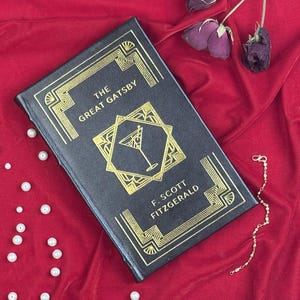 The Great Gatsby by F. Scott Fitzgerald Leather Bound Edition