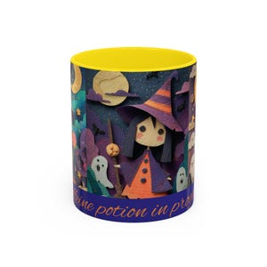 Personalized Halloween Witch A Coffee Mug: Custom Ceramic Coffee&Tea Cup