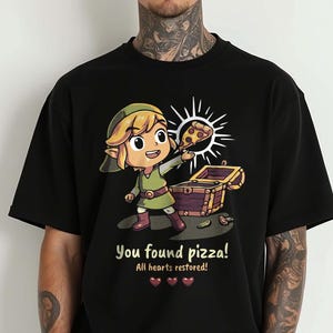 Vintage Anime Graphic Tee, Retro Japanese Manga T-Shirt Zelda