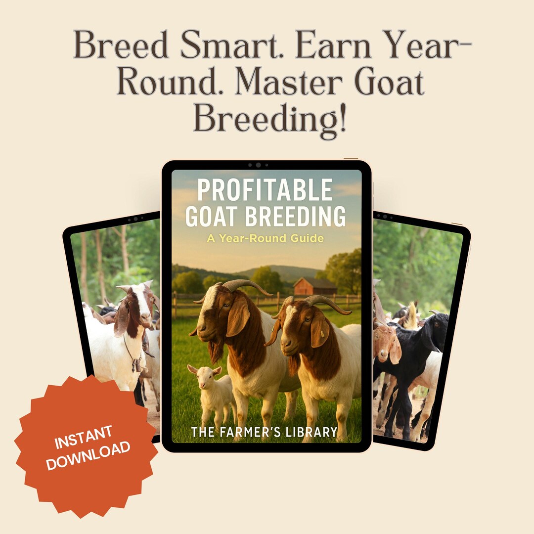 Goat Breeding Guide: Year-round Farming, Herd Health Calendar (ebook ...