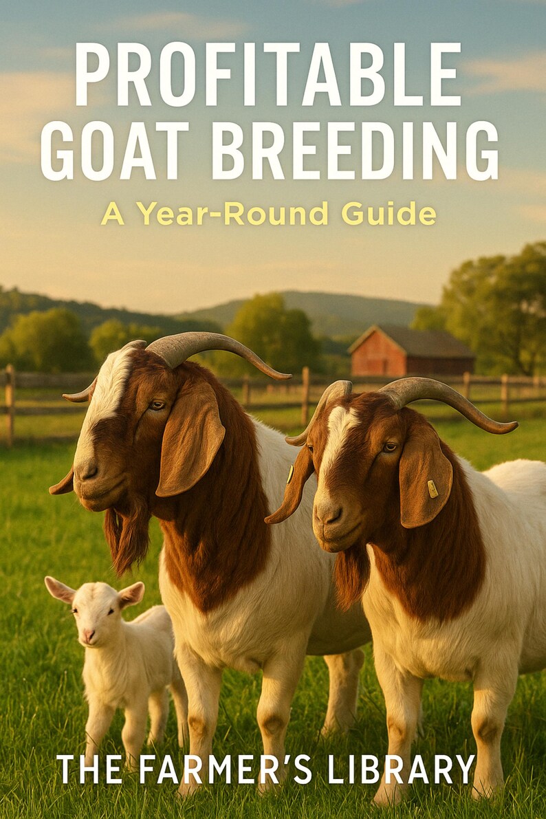 Profitable Goat Breeding Guide | Year-round Farming, Herd Health ...