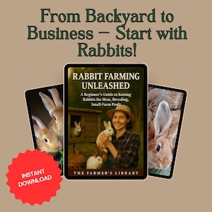 Rabbit Farming Beginner&#39;s Guide: Homesteading, Breeding, Meat Rabbits