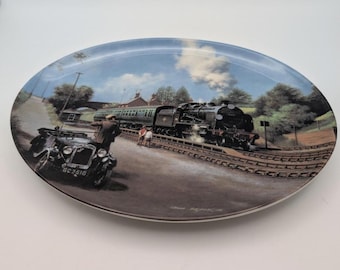 Limited Edition Wedgwood 'A Special Treat' Decorative Plate by Don Brackon | Railway Memories Series | Collectible England Train Decor