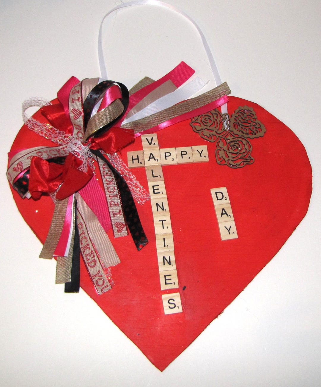 Valentines Heart Wall Hanging - Etsy