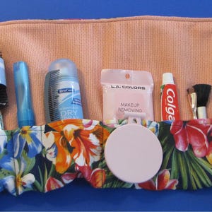 Travel Toiletry Roll Up - Craft Supply Roll up- School Supply Roll Up