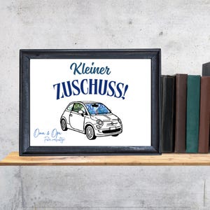 Geldgeschenk Führerschein / Fahrprüfung • Geschenkidee zum eigenen Auto • PDF zum Ausdrucken •  DIY Geschenk Auto Motorrad Prüfung