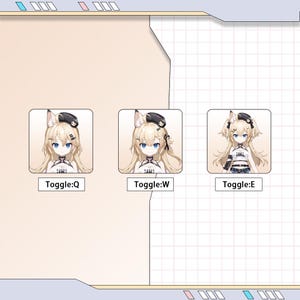 Premade Vtuber Live2D personnalisable | Modifiable et montage | Personnalisé