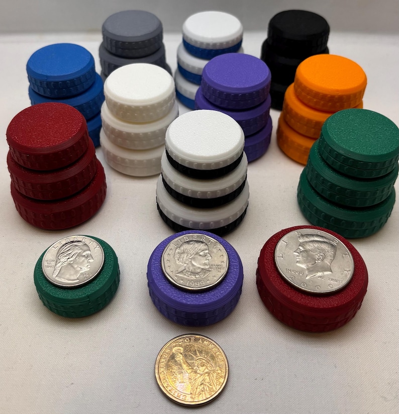 Pocket Pill Protector - 3 Sizes, 9 Colors -Purple, Green, Red, Orange, Black, blue, Grey + 2 Multi Colors, Get All 3 Container Sizes image 3